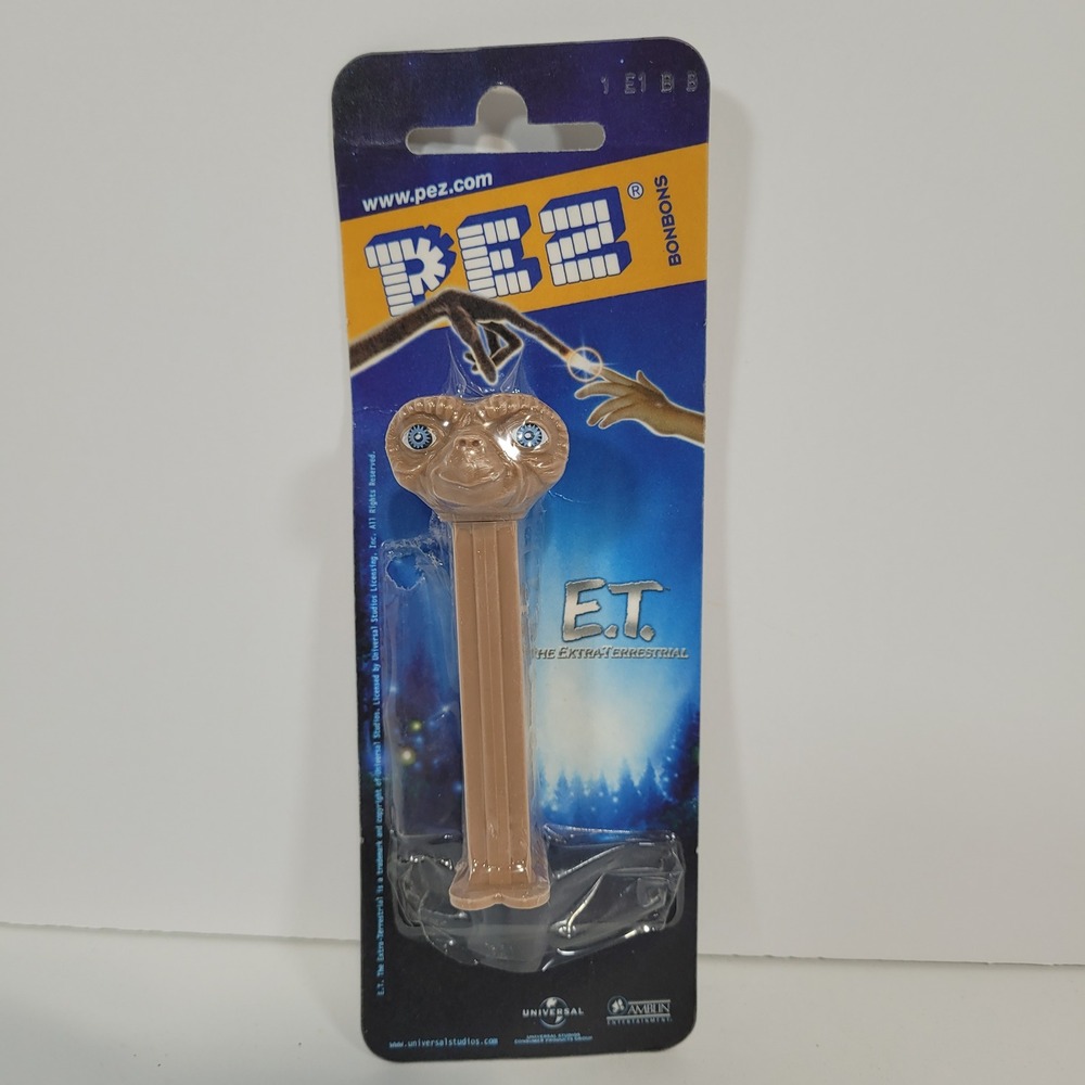 ET The Extra Terrestrial 20th Anniversary PEZ Dispenser Vntg 1992 New No Candy